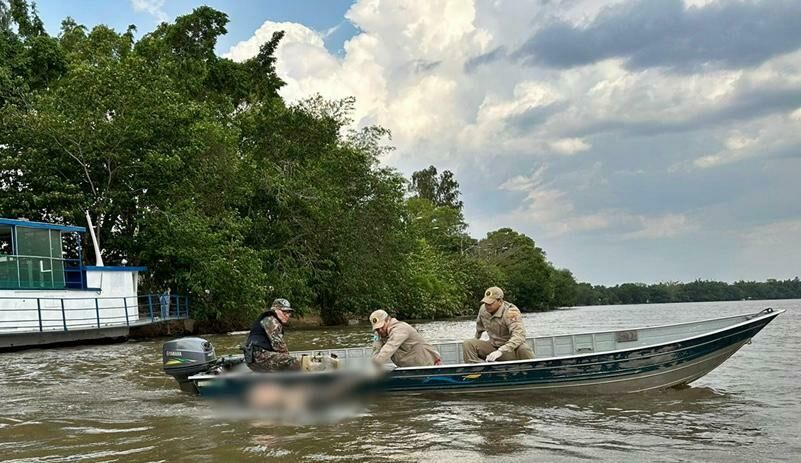 Imagem de compartilhamento para o artigo Corpo de homem encontrado no Taquari em Coxim não apresentava lesões, segundo o IMOL da MS Todo dia